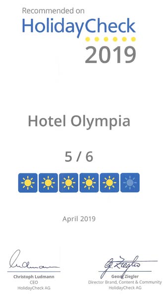 Hotel Olympia München - Bewertung Holiday Check